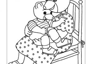 Coloriage Petit Ours Brun à Imprimer Gratuit De Lapin Et Papillons Mettre En Couleur Un Coloriage