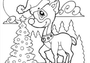 Coloriage Petit Pere Noel Coloriage Le Renne Du Père Noël