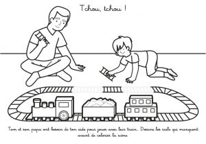 Coloriage Petit Train A Imprimer Coloriage à Imprimer Le Petit Train