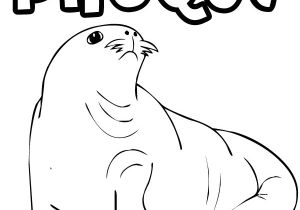 Coloriage Phoque Banquise Phoque 10 Animaux – Coloriages   Imprimer