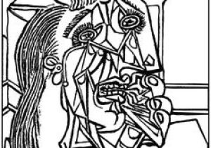 Coloriage Picasso à Imprimer Pablo Picasso Pour Les Enfants French Teachery Things