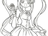 Coloriage Pichi Pichi Pitch Lucie Luchia Nanami En Chanteuse â Sekai No Pichi Pichi Pitch â