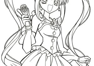 Coloriage Pichi Pichi Pitch Lucie Luchia Nanami En Chanteuse â Sekai No Pichi Pichi Pitch â