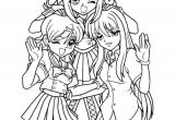 Coloriage Pichi Pichi Pitch Pure Coloriages Luchia Hanon & Rina â Sekai No Pichi Pichi Pitch â