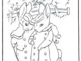 Coloriage Pierre Lapin à Imprimer Peter Rabbit Coloring Page Peter Rabbit