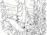 Coloriage Pierre Lapin Gratuit Peter Rabbit Coloring Page Peter Rabbit