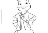Coloriage Pierre Lapin Gratuit Peter Rabbit Colour Lily Treehouse Feladatos Pinterest