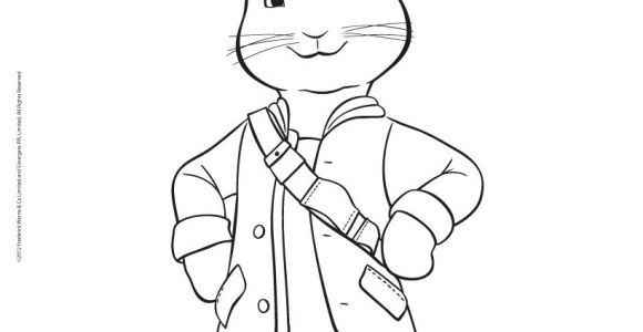 Coloriage Pierre Lapin Zouzou Coloriage Pierre Lapin Coloriages Coloriage   Imprimer Gratuit