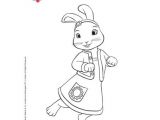 Coloriage Pierre Lapin Zouzou Les Coloriages Des Zouzous Zouzous Dessins Animés Pour Les tout