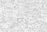 Coloriage Pieuvre Géante Dessins Et Coloriages 5 Coloriages De Paris En Ligne   Imprimer