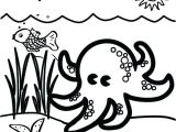 Coloriage Pieuvre Maternelle Coloriages Coloriage Dun Poulpe Frhellokids Dune Pieuvre