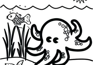 Coloriage Pieuvre Maternelle Coloriages Coloriage Dun Poulpe Frhellokids Dune Pieuvre