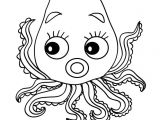 Coloriage Pieuvre Rigolote Coloriages De Pieuvres Coloriages Coloriage   Imprimer Gratuit