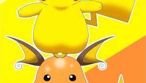 Coloriage Pikachu Et Raichu Pichu Pikachu & Raichu Electric totem Pokemon