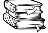 Coloriage Pile De Livre Livre De Coloriage Pile De Livres Illustration De Vecteur