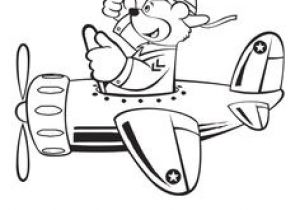 Coloriage Pilote D Avion Coloriage Pour Enfant Un Jet Dans L Espace Avec son Pilote