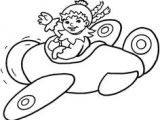 Coloriage Pilote D Avion Coloriage Pour Enfant Un Jet Dans L Espace Avec son Pilote