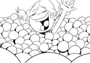 Coloriage Piscine A Balles Coloriages Thérébentine