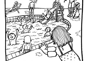 Coloriage Piscine à Imprimer Coloriage Enfant A Imprimer Maison Design Apsip