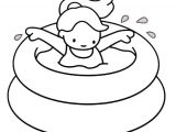 Coloriage Piscine Avec toboggan Coloriage Nageur Piscine Dessin Gratuit A Imprimer Coloriages