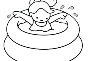 Coloriage Piscine Avec toboggan Coloriage Nageur Piscine Dessin Gratuit A Imprimer Coloriages
