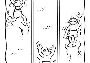 Coloriage Piscine Maternelle Elk Kind Een Zwemmer In Een Baan Degene De Meeste Blz S Heeft