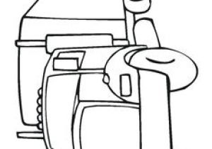 Coloriage Pistolet à Eau Truck Black White Line Art Christmas Xmas toy Scalable Vector