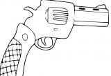 Coloriage Pistolet Cow Boy Coloriage Pistolet   Imprimer