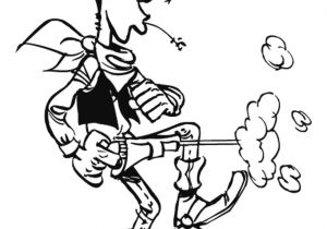 Coloriage Pistolet Imprimer Gratuit Dessins Gratuits   Colorier Coloriage Lucky Luke   Imprimer