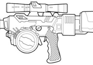 Coloriage Pistolet Nerf Coloriage Armes Les Beaux Dessins De Autres   Imprimer Et Colorier