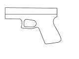 Coloriage Pistolet Nerf Coloriage De Pistolet Autres Coloriages Coloriage Pistolet Nerf