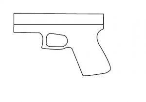 Coloriage Pistolet Nerf Coloriage De Pistolet Autres Coloriages Coloriage Pistolet Nerf