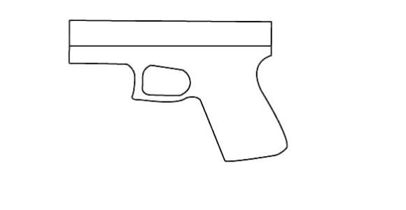 Coloriage Pistolet Nerf Coloriage De Pistolet Autres Coloriages Coloriage Pistolet Nerf