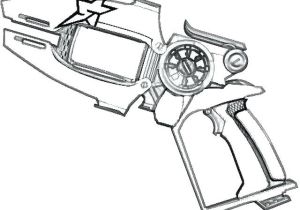 Coloriage Pistolet Nerf Coloriage Slugterra Fusil Dessin Coloriage Pistolet Nerf