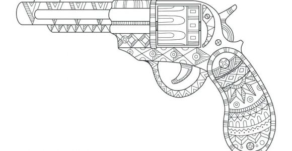 Coloriage Pistolet Police Coloriage De Pistolet Autres Coloriages Nerf Disney A Imprimer