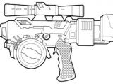 Coloriage Pistolet Police Dessins Gratuits   Colorier Coloriage Armes   Imprimer