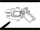 Coloriage Pistolet Slugterra Dessin Blaster Slugterra