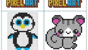Coloriage Pixel Art A Colorier Fichier Mod¨les Pixel Art Pour Les Temps D Autonomie