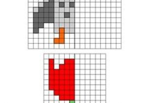 Coloriage Pixel Art A Imprimer La Symétrie Par Le Pixel Art