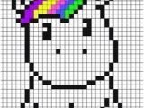 Coloriage Pixel Art Facile Bildergebnis Für Unicornio Em Ponto De Cruz Pontos