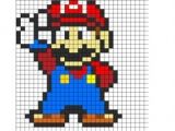 Coloriage Pixel Art Mario Fichier Mod¨les Pixel Art Pour Les Temps D Autonomie