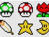 Coloriage Pixel Art Mario Résultats De Recherche D Images Pour Zelda Minecraft Pixel