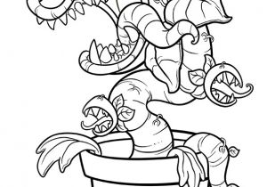Coloriage Plante Vs Zombie Coloriage D’une Grosse Plante Carnivore