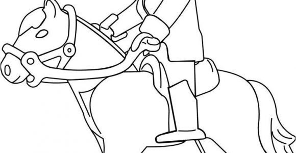 Coloriage Playmobil A Imprimer Gratuit Coloriage Playmobil A Cheval
