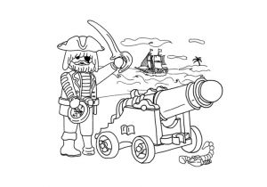 Coloriage Playmobil Pirate à Imprimer Coloriage Bateau Avec Pirate Meilleures Idées Coloriage Pour Les