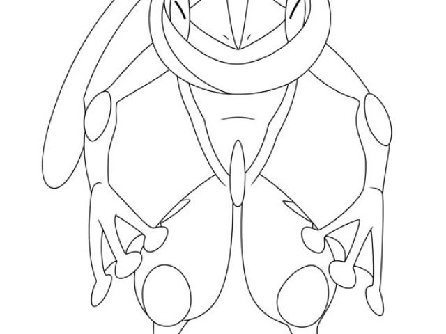 Coloriage Pokemon Amphinobi Coloriage Amphinobi | danieguto