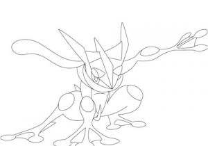 Coloriage Pokemon Amphinobi Coloriage Pokémon Amphinobi