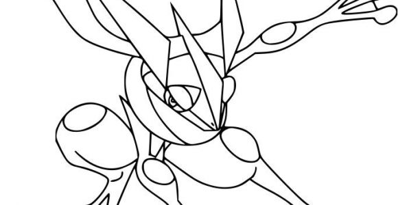 Coloriage Pokemon Amphinobi Coloring Pages Greninja Unique Coloriage Amphinobi Å¸€¸½