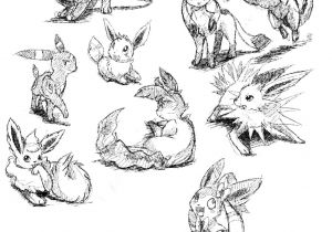 Coloriage Pokemon Famille Evoli Coloriage Pokemon Evolution D Evoli Eeveelution