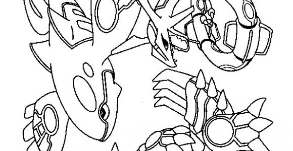 Coloriage Pokemon Groudon En Couleur Coloriage Pokémon Groudon